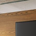 Rack Com Painel Classic +3g 1.8 Com Led Freijó Com Off White