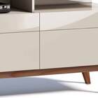 Rack Com Painel Classic +3g 1.8 Freijó Com Off White - Imcal