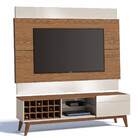 Rack Com Painel Classic Ad 1.8 Freijó Com Off White - Imcal M