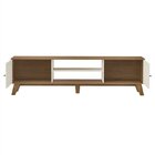 Rack Com Painel Com Suporte Para Tv Até 60 Polegadas 153cmx18