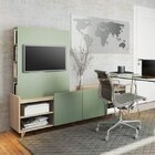 Rack Com Painel De Para Tv Até 46 Polegadas E Estante Be Mobi