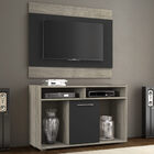 Rack Com Painel De Tv Até 43" Show Notável - Carvalho/preto