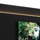 Rack Com Painel Delux 1.8 Com Led Preto - Moveisaqui