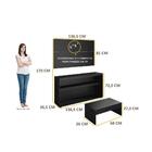 Rack Com Painel E Suporte P/tv Até 50" Com Mesa De Centro Atu