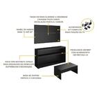 Rack Com Painel E Suporte P/tv Até 50" Com Mesa De Centro Atu