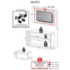 Rack Com Painel E Suporte P/tv Até 50" Com Mesa De Centro Atu