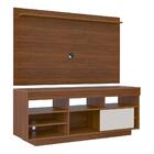 Rack Com Painel E Suporte Tv 55" Multimóveis Cr45182