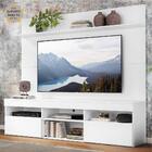 Rack Com Painel E Suporte Tv 65" Com Prateleira Madri Multimó