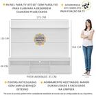 Rack Com Painel E Suporte Tv 65" Com Prateleira Madri Multimó