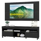 Rack Com Painel E Suporte Tv 65" Com Rodízios Londres Multimó