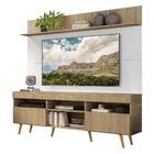 Rack Com Painel E Suporte Tv 65" Madri Multimóveis Rustic/bra