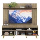 Rack Com Painel E Suporte Tv 65" Madri Multimóveis Rustic Com