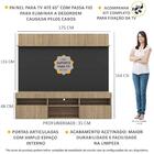 Rack Com Painel E Suporte Tv 65" Madri Multimóveis V3366