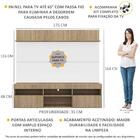 Rack Com Painel E Suporte Tv 65" Madri Multimóveis V3366