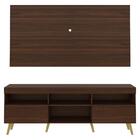 Rack Com Painel E Suporte Tv 65" Retrô Flórida Multimóveis V3