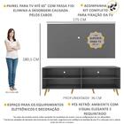 Rack Com Painel E Suporte Tv 65" Retrô Jazz Multimóveis V1036