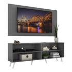 Rack Com Painel E Suporte Tv 65" Retrô Jazz Multimóveis V1036