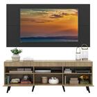 Rack Com Painel E Suporte Tv 65" Retrô Londres Multimóveis V3