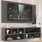 Rack Com Painel E Suporte Tv 65" Suspenso Com Nichos Jazz Mul