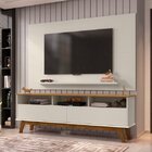 Rack Com Painel Elegant Para Tv Até 65 Polegadas Pés De Madei