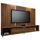 Rack Com Painel Elite 2407 – Knr Móveis - Ameixa Negra