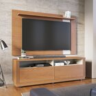 Rack Com Painel Extensível Para Tv Até 70 Polegadas Com Rodzí