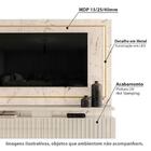 Rack Com Painel Gaia Para Tv De 75 Pol Branco Off White