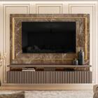 Rack Com Painel Gaia Para Tv De 75 Pol Imperial Sépia