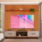 Rack Com Painel Grande Para Sala 75 Polegadas Griz Carvalho N