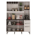 Rack com Painel Greco Valdemóveis Ipê