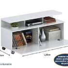 Rack Com Painel Home Buzios 1,2 M Para Tv 48"