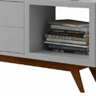 Rack Com Painel Horizon 1.8 Com Led Branco - Moveisaqui