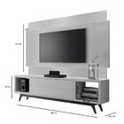 Rack Com Painel Horizon 1.8 Com Led Branco - Moveisaqui