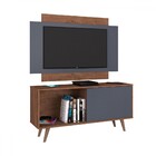 Rack Com Painel Málaga Para Tv Até 50 Polegadas 1 Porta Freij