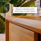 Rack Com Painel Mdf Frisado Para Tv Até 65 Polegadas 303cmx17