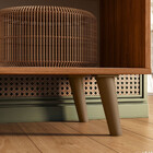 Rack Com Painel Mobler Alamo Porta Mdf Para Tv Até 60 Polegad