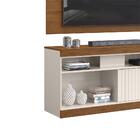 Rack Com Painel Para Quarto 50 Polegadas Off White Freijó Sov