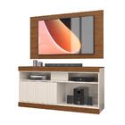 Rack Com Painel Para Quarto 50 Polegadas Off White Freijó Sov