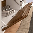 Rack Com Painel Para Tv 211cm Gen M20 Palisandro/branco - Mpo