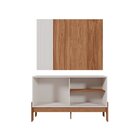 Rack Com Painel Para Tv 42 Polegadas 160,5cmx120cm Wood Perol