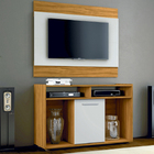 Rack Com Painel Para Tv 43 Polegadas 1 Porta Show Notável Móv