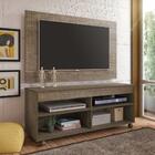 Rack Com Painel Para Tv 47 Polegadas Cross 120 Cm Canela