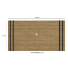 Rack Com Painel Para Tv 50 Estilo Industrial Kappesberg