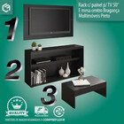 Rack Com Painel Para Tv 50 Polegadas E Mesa Centro Bragança M