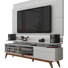 Rack Com Painel Para Tv 55 Polegadas Branco Classic +ad 1.8 C