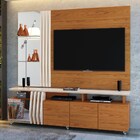 Rack Com Painel Para Tv 55 Polegadas Donna Para Sala De Estar