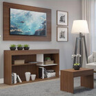 Rack Com Painel Para Tv 55 Polegadas E Mesa Sevilha Multi Móv