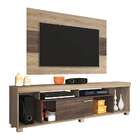 Rack Com Painel Para Tv 55 Polegadas Tomaz Areia E Amêndoa 13