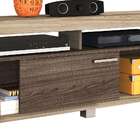 Rack Com Painel Para Tv 55 Polegadas Tomaz Areia E Amêndoa 13