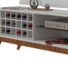 Rack Com Painel Para Tv 60 Polegadas Branco Classic Ad 2.2 Co